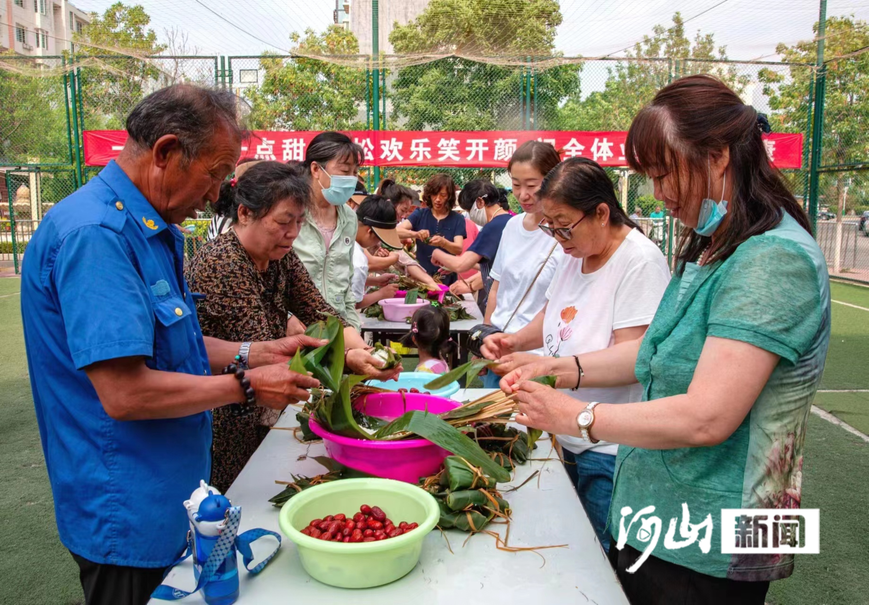 桥西：邻里迎端午 粽香情更浓